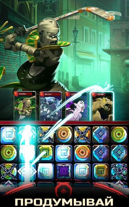 Shadow Wars: Puzzle RPG gameplay screenshot 2