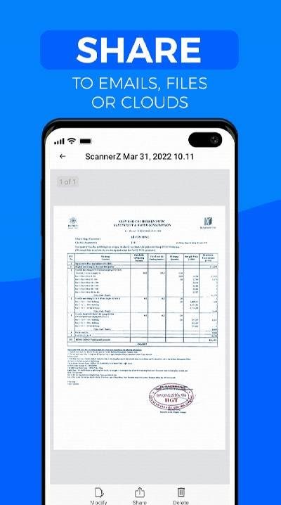 Scanner Z - PDF Documents screenshot 4