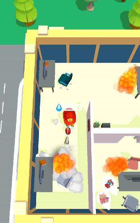 Fire idle: Firefighter games screenshot 3