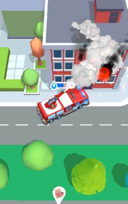 Fire idle: Firefighter games screenshot 4