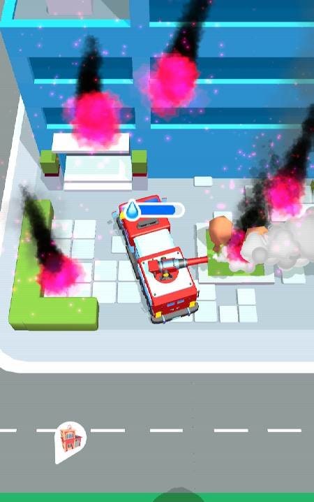 Fire idle: Firefighter games screenshot 2