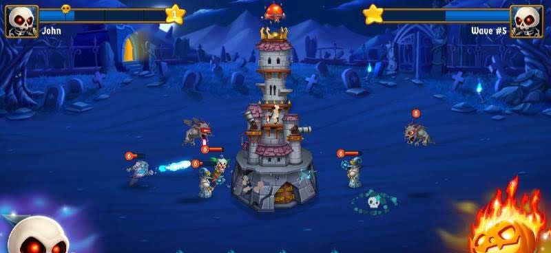 Spooky Wars gameplay screenshot 4