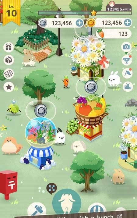Bunny Cuteness Overload (Idle Bunnies Tap Tycoon) screenshot 1
