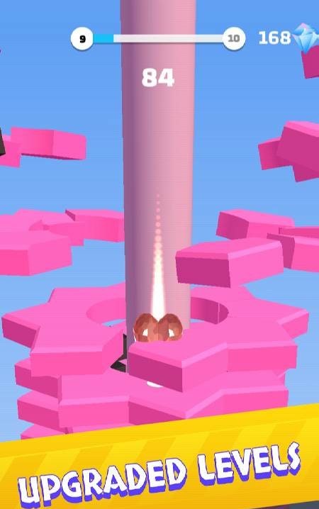 Helix Stack Jump: Smash Ball gameplay screenshot 1