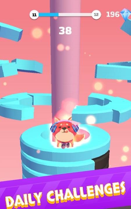 Helix Stack Jump: Smash Ball gameplay screenshot 4