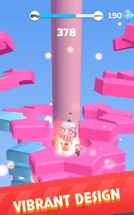 Helix Stack Jump: Smash Ball gameplay screenshot 3