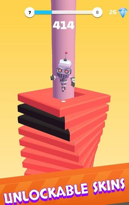 Helix Stack Jump: Smash Ball gameplay screenshot 2
