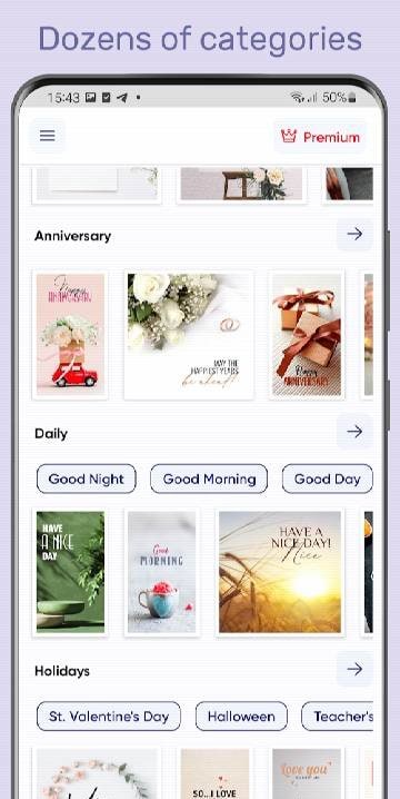eCards: Greeting Cards & Wishes screenshot 2