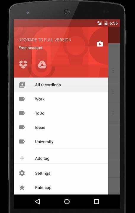 Wear Audio Recorder screenshot 2