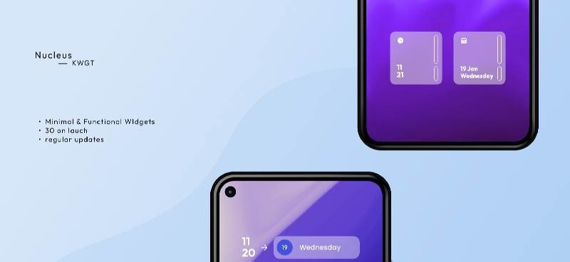 Nucleus KWGT screenshot 1