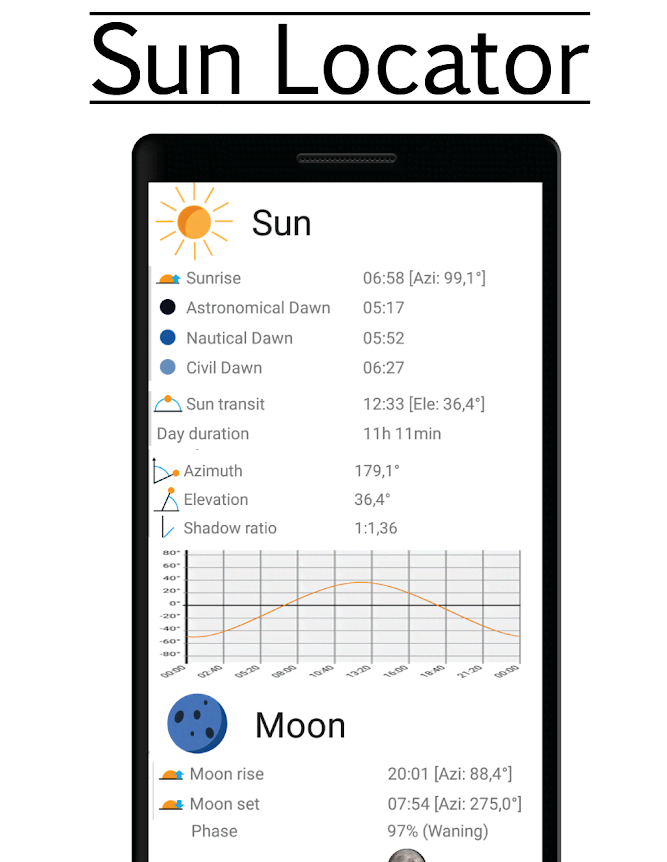 Sun Locator Pro screenshot 1