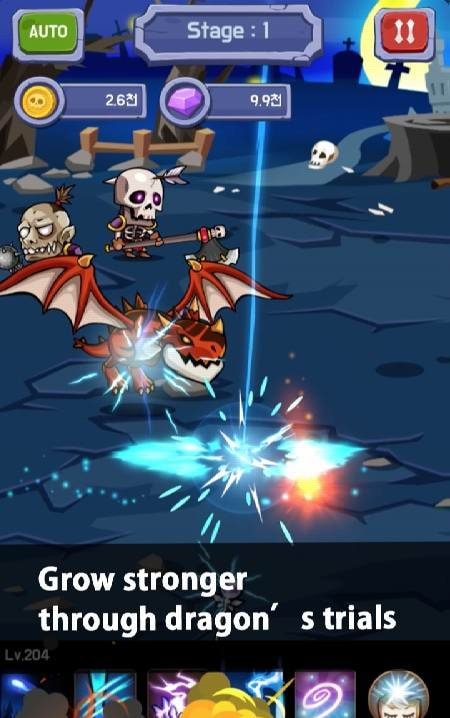 Lightning Magician Clicker - RPG screenshot 4