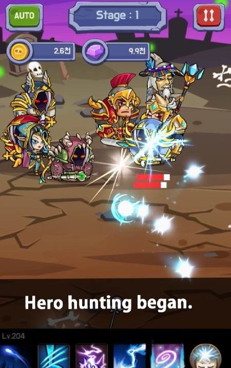 Lightning Magician Clicker - RPG screenshot 3