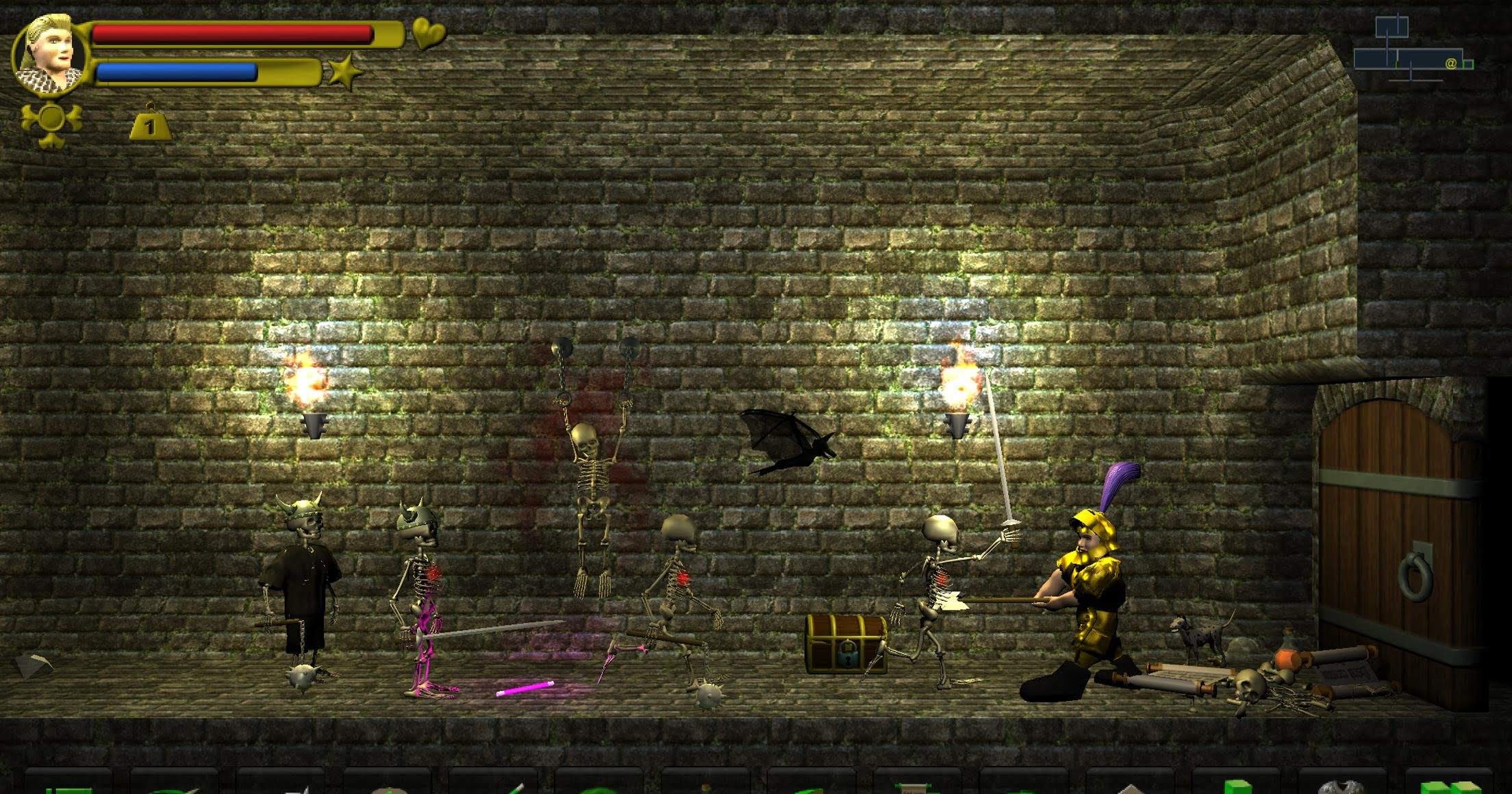 WazHack gameplay screenshot 2