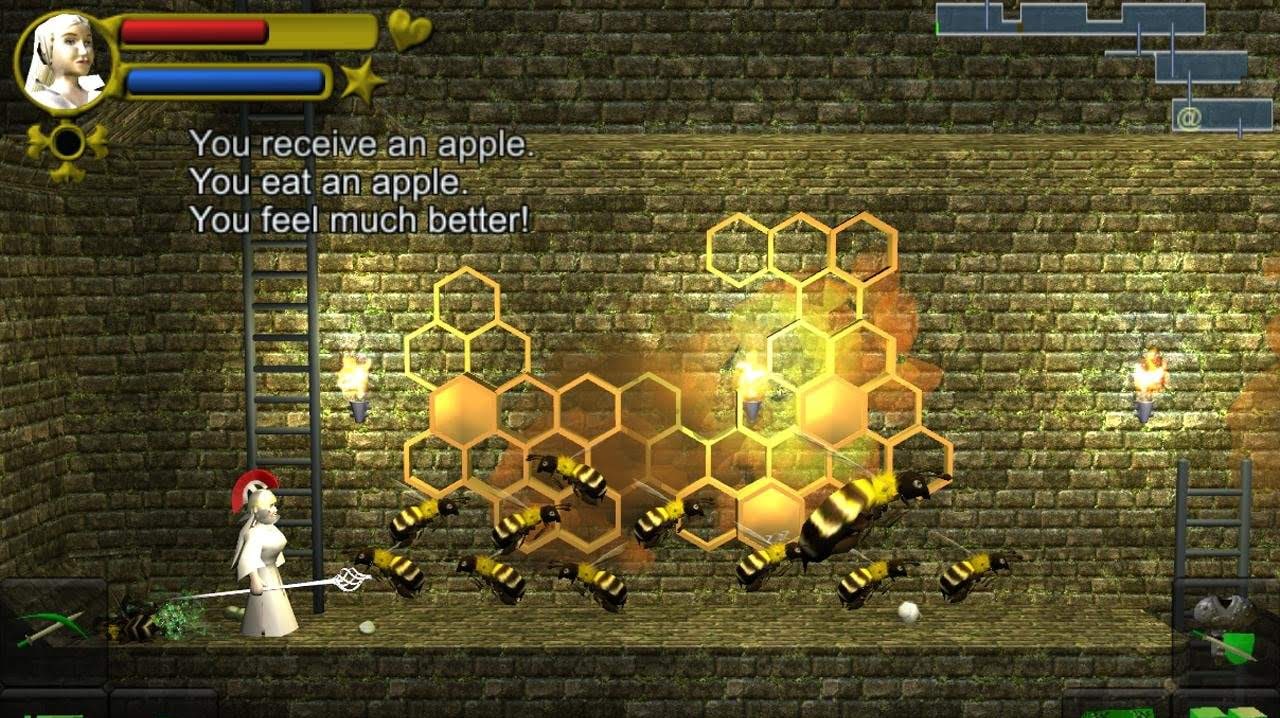 WazHack gameplay screenshot 1