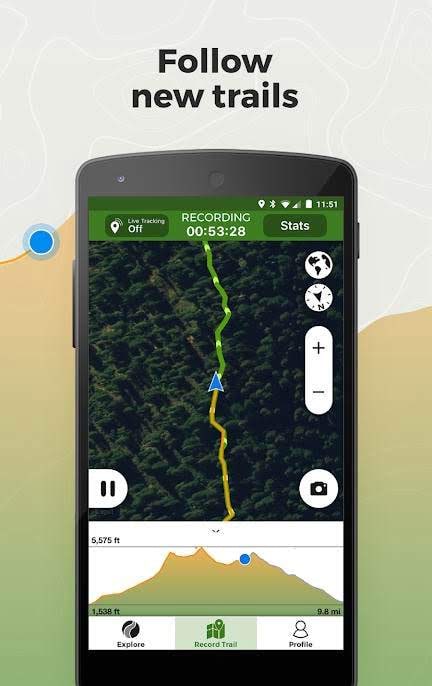 Wikiloc Outdoor Navigation GPS, screenshot 3