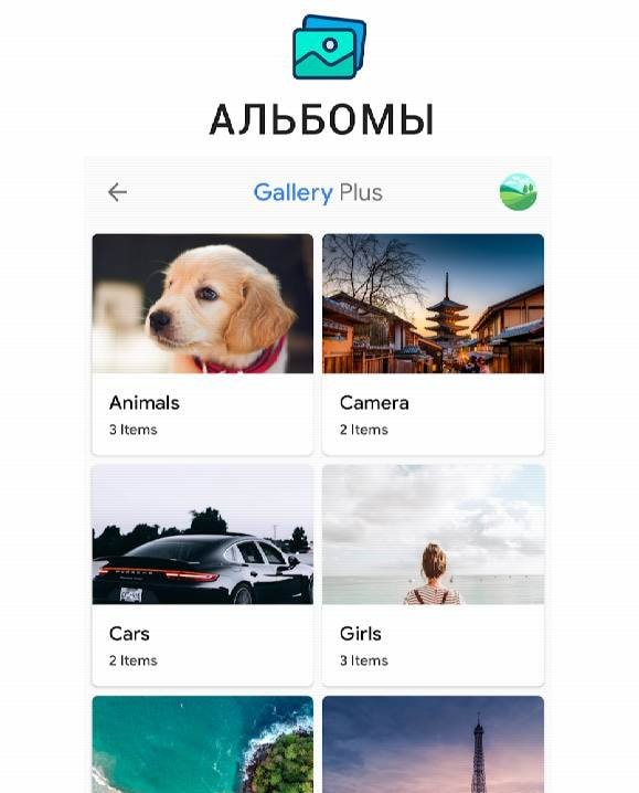 Gallery app screenshot 1
