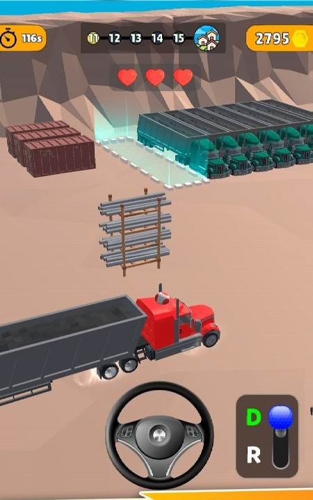 Cargo Truck Parking screenshot 3