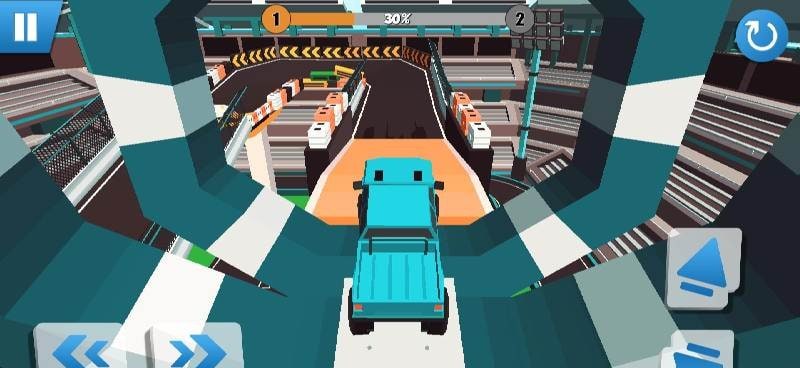 Stunt Skill Car Race screenshot 1