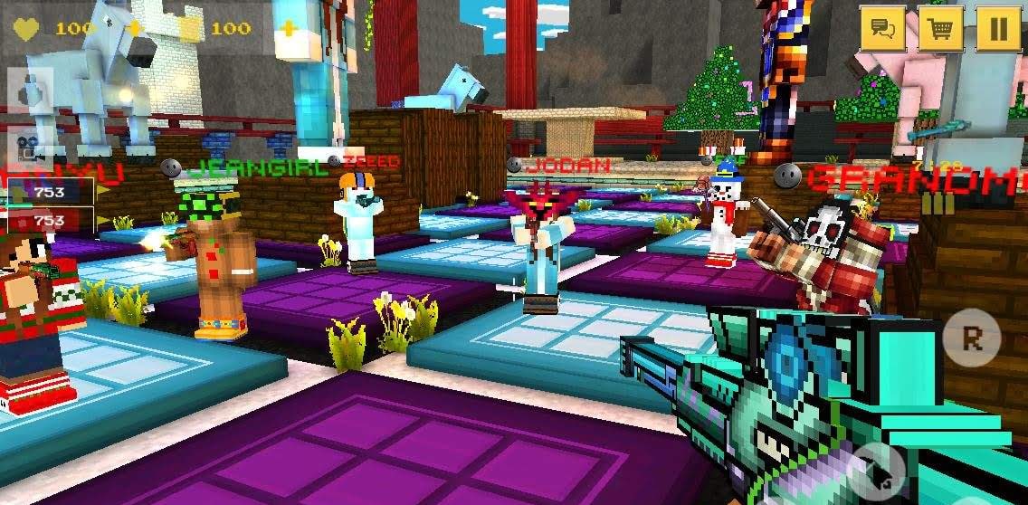 Third screenshot of Block Force - Cops N Robbers
