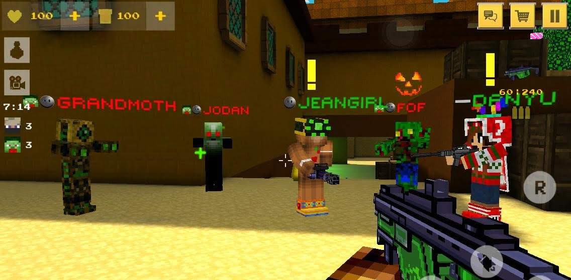 Fourth screenshot of Block Force - Cops N Robbers