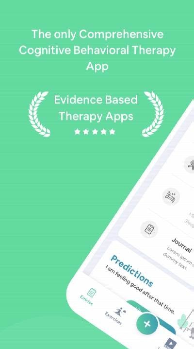CBT Companion: Cognitive Behavioral Therapy app screenshot 1