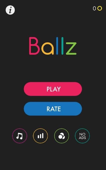 Ballz gameplay screenshot 1