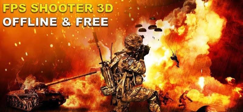 Gameplay view of Call of Free WW Sniper Fire : Duty For War, second image