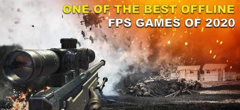 Gameplay view of Call of Free WW Sniper Fire : Duty For War, fourth image