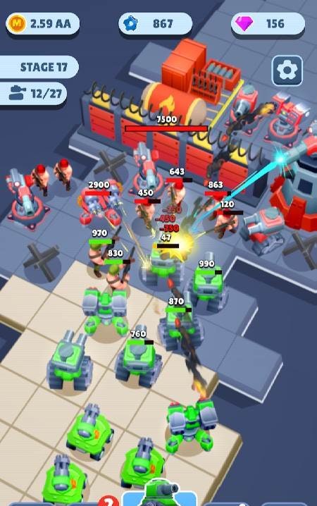 War Idle Troopers screenshot 4