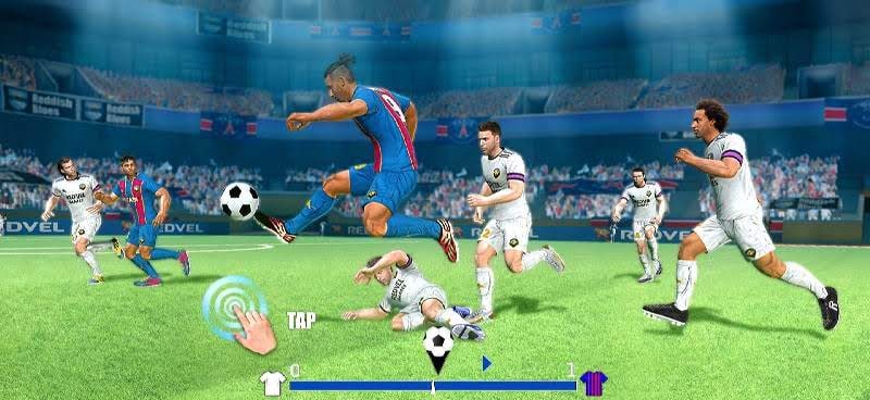 Soccer Star 2021 Football Cards: The soccer game card collection screen