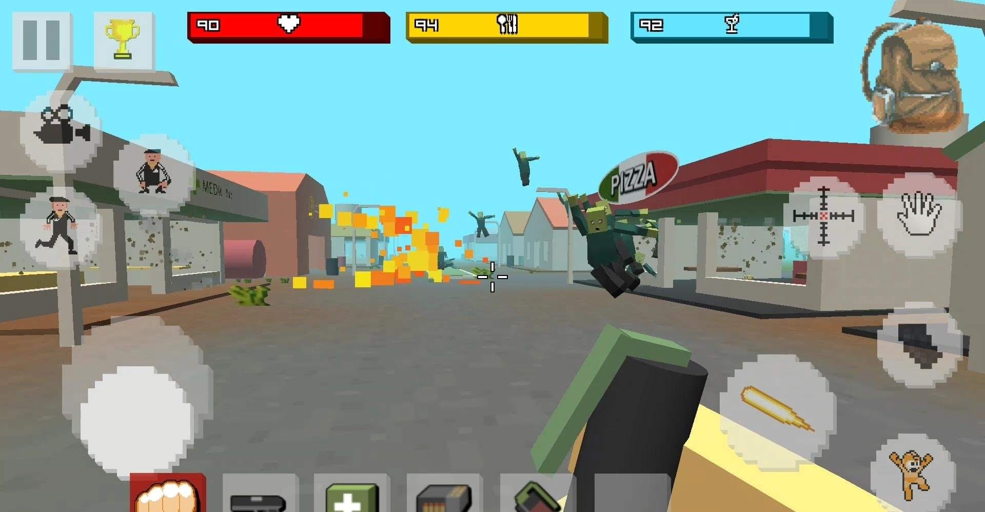 Zombie Craft Survival gameplay screenshot 4