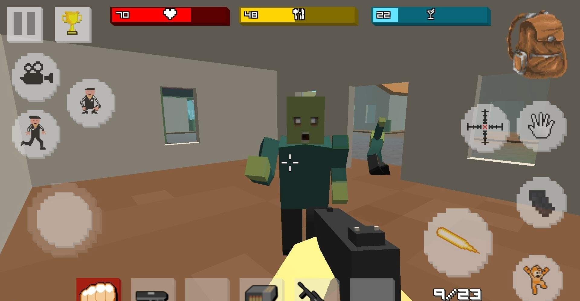 Zombie Craft Survival gameplay screenshot 2