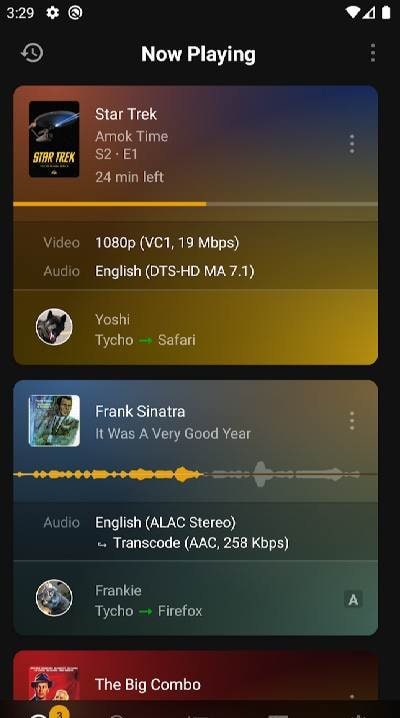 Plex Dash screenshot 1