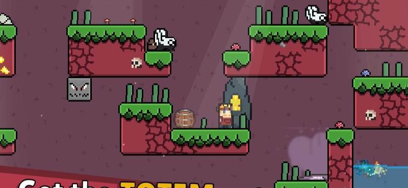 Pixel Caves - Fight & Explore gameplay screenshot 2