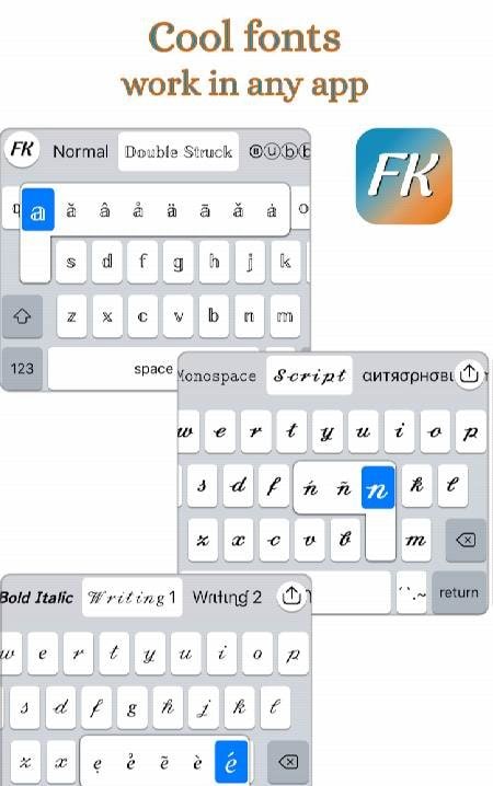 Font Keyboard screenshot 4