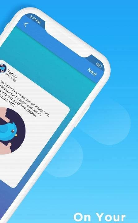 Twimy - Convert Tweet Into Image and Share screenshot 4