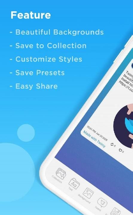 Twimy - Convert Tweet Into Image and Share screenshot 3