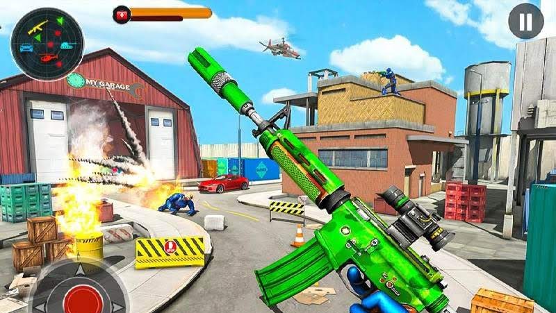 FPS Robot Shooting Strike : Counter Terrorist Game screenshot 1