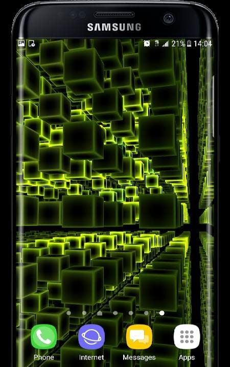 Infinite Cubes Particles 3D Live Wallpaper screenshot 3