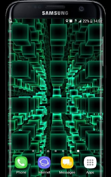 Infinite Cubes Particles 3D Live Wallpaper screenshot 4