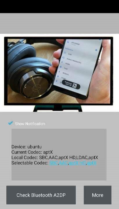 A2DP Setting screenshot 4