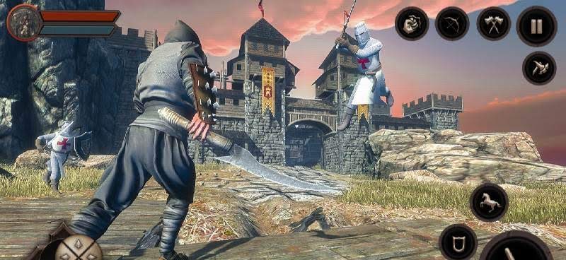 Ninja Samurai Assassin Hunter: Creed Hero Fighter gameplay screenshot 1