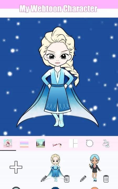 My Webtoon Character - K-pop IDOL avatar maker screenshot 4