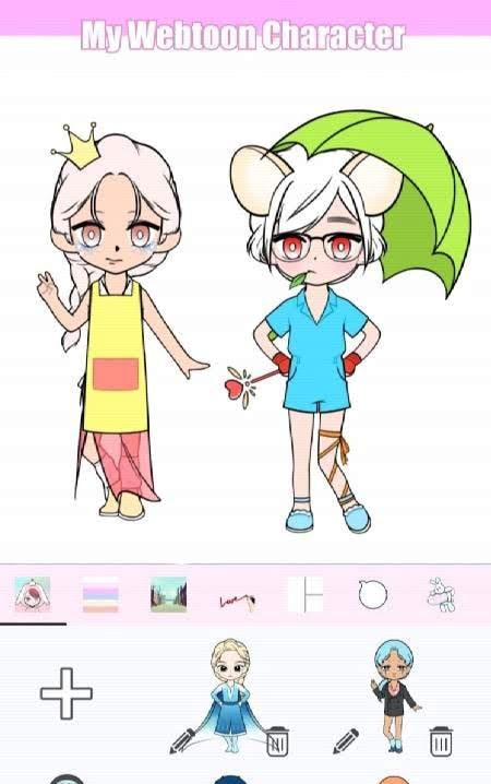 My Webtoon Character - K-pop IDOL avatar maker screenshot 3