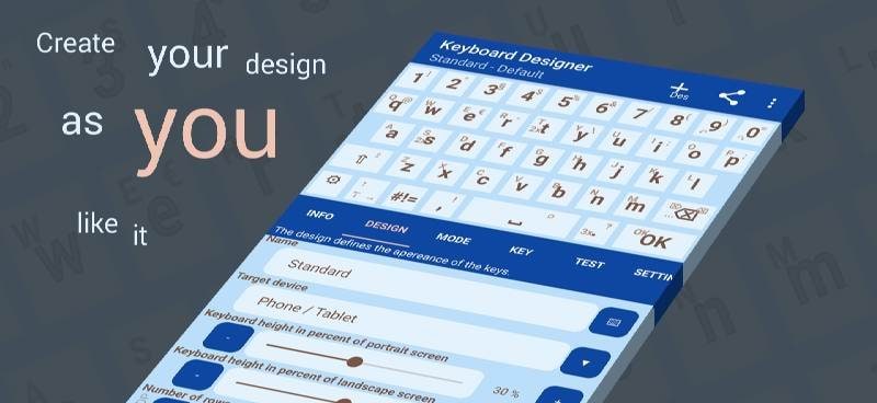 Keyboard Designer: Keyboard screenshot 1