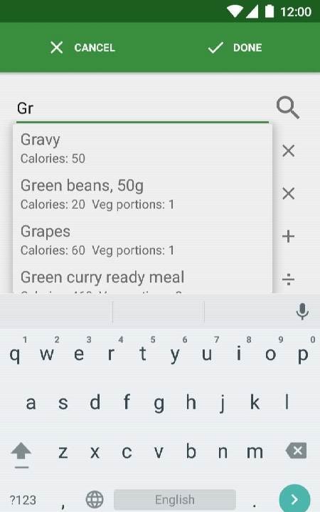 Simple Diet Diary screenshot 2