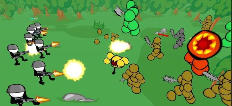 Stickman Gun Battle Simulator screenshot 3