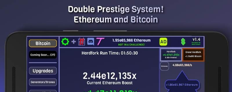 CryptoClickers: Crypto Idle Game screenshot 2