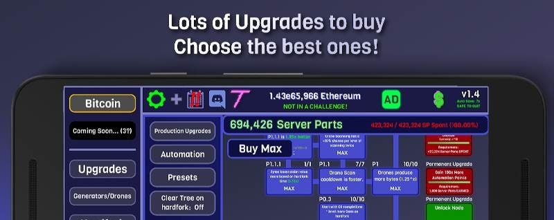 CryptoClickers: Crypto Idle Game screenshot 3
